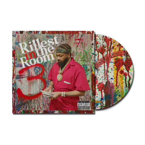 Rillest In The Room 3 - "Paint Drip" CD
