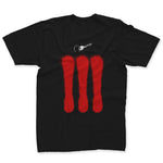 Rillest In The Room 3 - Red Paint (Black) T-Shirt