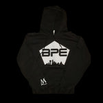 Black BPE Logo Hoodie