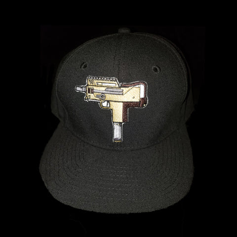 Say It With Bullets Black Snapback