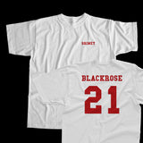 Black Rose T Shirt Front/Back